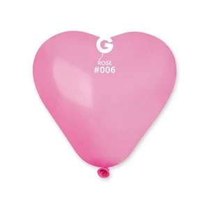 Palloncini a forma di Cuore cuoricini ROSA palloncino palloni 16cm/6" 100 PZ - Foto 1 di 1