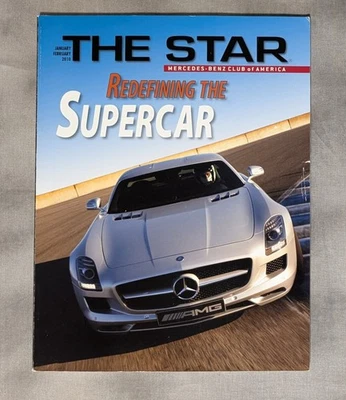 Mercedes-Benz Club Of America Magazine Jan/Feb 2010 Redefining The Super Car AMG - Image 1 of 4