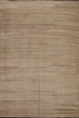 Modern Kilim Earth Tone Area Rug 5x7 Flat Weave Contemporary Reversible Carpet - Image 1 of 4