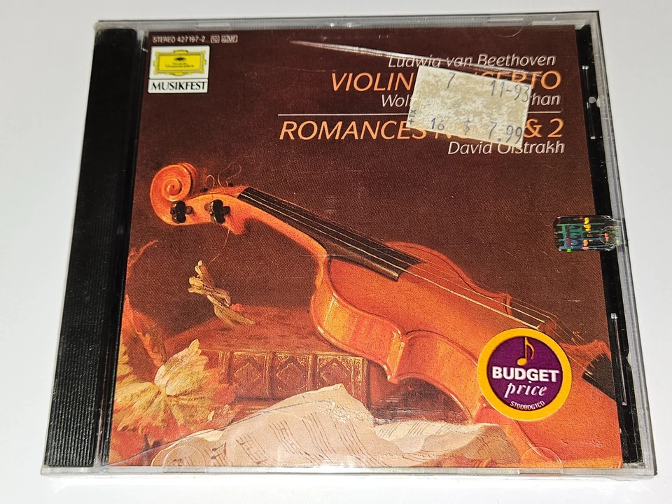 *NEW/SEALED* Beethoven Concerto for Violin and Orchestra D Major CD Goossens - Image 1 of 3