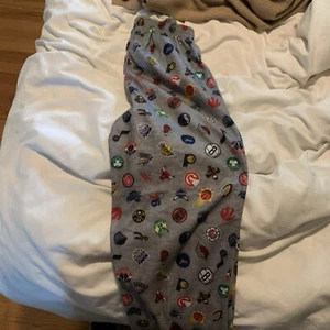 Size 7 Boys- NBA Logo PJ Pants  - Picture 1 of 6