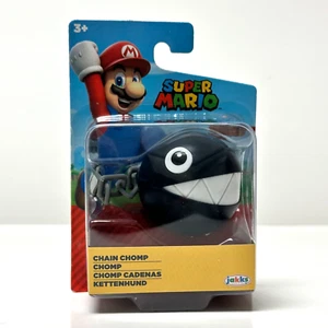 Jakks Pacific Super Mario 2.5" Figure 2022 Wave 39 - Chain Chomp 41577 - Picture 1 of 2