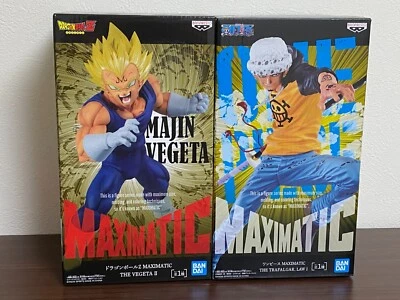 Dragon Ball Z MAXIMATIC THE VEGETA II MAJIN Figure TRAFALGAR.LAW BANPRESTO New - Image 1 of 4