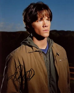 JARED PADALECKI SIGNED 8x10 PHOTO SAM WINCHESTER SUPERNATURAL RARE BECKETT BAS - Picture 1 of 2