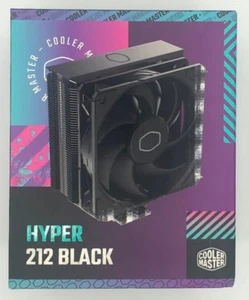 Cooler Master Hyper 212 Black CPU Air Cooler 120 Edge Fan, LGA1700 & AM5 Bracket - Zdjęcie 1 z 4