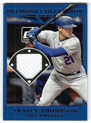 2017 Donruss Diamond Collection #DC-TT Trayce Thompson Jersey Los Angeles - Image 1 of 2