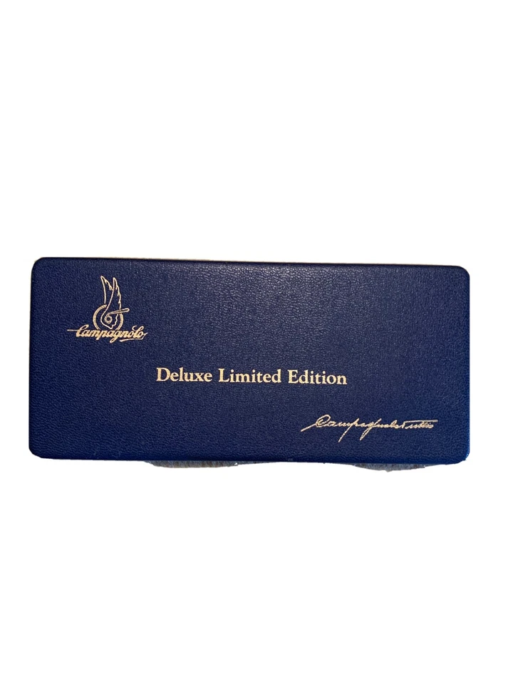 Juego de hebillas de aniversario Campagnolo Limited Deluxe nuevo en caja certificado # 0086 Foto 1 de 4