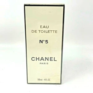 New Sealed Chanel No 5 Eau De Toilette 4 Fl Oz 118 ml Made In France - Picture 1 of 6