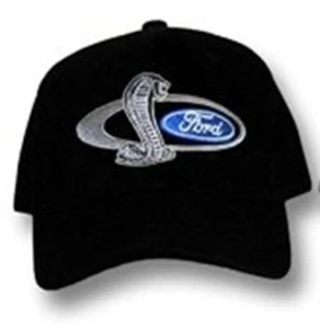 SVT Shelby Mustang Cobra Snake Hat in Black - We'll Ship it FREE to all of USA😎 - Picture 1 of 4