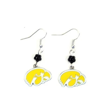 Iowa Hawkeyes NCAA Sophie Style Dangle Earrings Cover