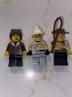 Lego Adventurers Baron Barron Harry Cane Johnny Thunder Minifigure Lot