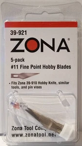 Zona #39-921 Replacement Hobby Blades -- #11 Fine Tip - Picture 1 of 1