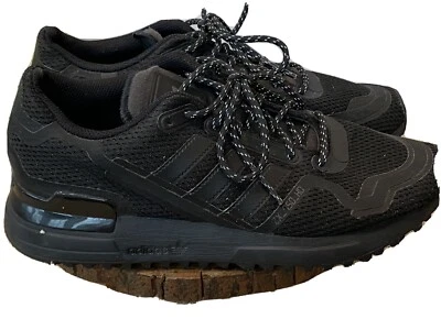 ADIDAS Originals ZX-750-HD SNEAKERS in Core Black  Bright Cyan Mens sz6 FY5666 - Image 1 of 4