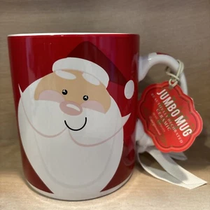 Certified International Jumbo Santa Coffee Hot Chocolate Mug 30oz Christmas - Picture 1 of 6