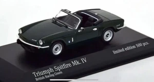 Triumph Spitfire Mkiv 1972 British Racing Green Minichamps 943132533 1:43 Mk4 UK - Picture 1 of 4