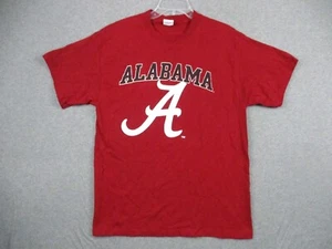 Alabama Crimson Tide Shirt Large Mens Red Short Sleeve Roll Tide - Picture 1 of 8