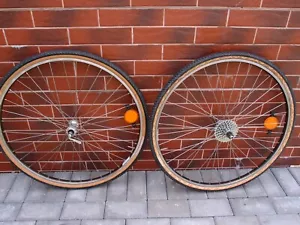 Set ruote 700C UKAI CR-700 Shimano Deore DX FH-M650 HB-M650 CS-GH70 Ritchey - Foto 1 di 24