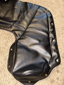 Mustang Convertible Top Boot Padded with Snaps 1967 Black - TMI - Picture 1 of 8
