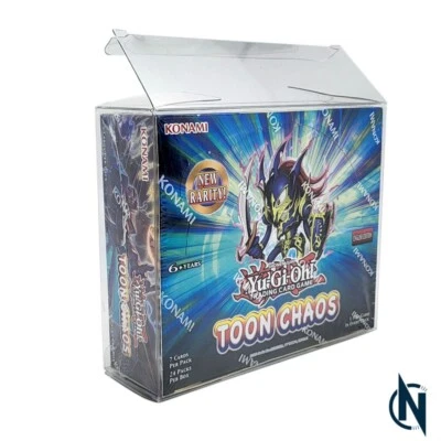 PET Schutzhülle für YuGiOH Booster Display TCG ☆ Extra starkes 0,5mm PET ☆ - Bild 1 von 2