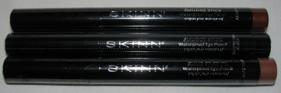 SKINN Dimitri James Smudge Stick Waterproof Eye Pencil Moonlit/Black/Penny 3 Lot - Image 1 of 4