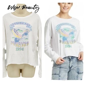 Grayson Threads Legends Long Sleeve Graphic Tee Women’s Large T-Shirt White - Picture 1 of 10