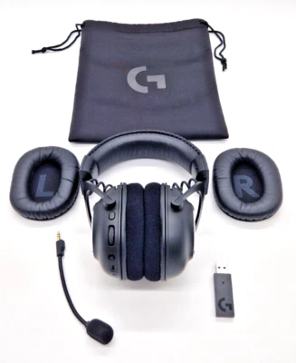 Logitech G Pro X Lightspeed Over-Ear Kopfhörer Set - Schwarz, ohne Ladekabel - Bild 1 von 4