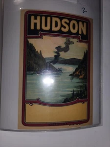 (G13) Original 1920s "Hudson" Brand Broom Label, EXC+ - Picture 1 of 1