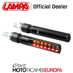 COPPIA DI FRECCE LAMPA LINE SQ POSIZIONE/STOP 12V ROSSO - Foto 1 di 4
