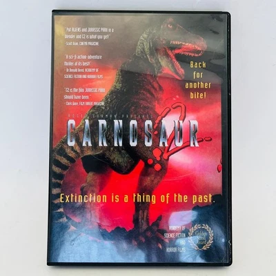 Carnosaur 2 DVD (1995) RARE Cliff DeYoung/Roger Corman Dinosaur Action Horror - Image 1 of 4