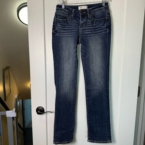 Jeans BKE Stella slim fit vita bassa dritto lavaggio scuro strech 26x30 - Foto 1 di 7