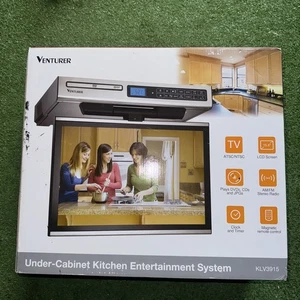 Venturer KLV3915 15,4 Zoll 720p Unterbau Küche LCD TV mit DVD Player - Bild 1 von 3