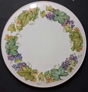 Royal Worcester Vine Harvest Fine Bone China Cake Stand - #1008 - Picture 1 of 5