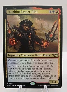 Laughing Jasper Flint MTG Outlaws of Thunder Junction Foil - Picture 1 of 2