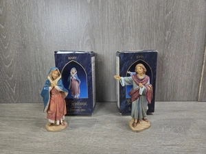 Fontanini Depose Italy Life of Christ 5" Lot of 3 Mary & John Figures - Picture 1 of 8