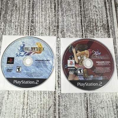 Final Fantasy X & X-2 (PS2) discs only, tested! FF10 FFX FFX-2 - Image 1 of 4