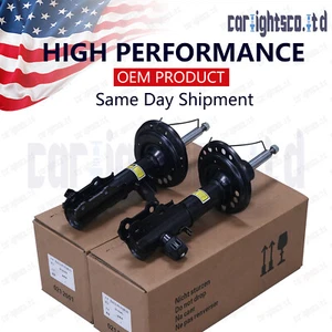 2X Front Shock Absorber Struts w/Electric Fit Cadillac XT5 GMC Acadia 2017-2020 - Picture 1 of 12