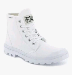 Palladium Pampa Hi Originale Triple White Boot Shoes Size US M 11 / W 12.5 - Picture 1 of 6