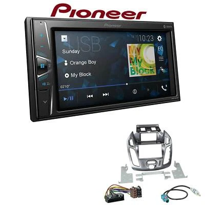 Pioneer Autoradio Bluetooth für Ford Tourneo Transit Connect Nebula mit Display - Bild 1 von 4