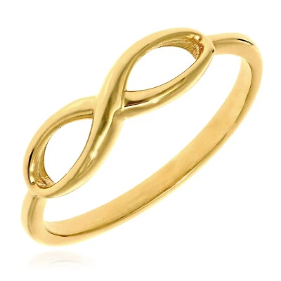 14K Gold Stackable Infinity Ring - Image 1 of 2