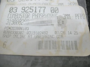 AGILENT VARIAN 6890 7890 CP-3800 392517700 PFPD 3mm QUARTZ COMBUSTOR PHOSPHORUS - Picture 1 of 2