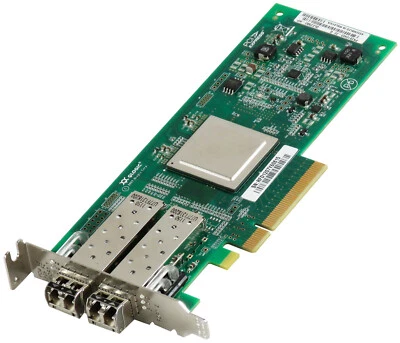HP FC-Controller QLE2562 - Dual-Port 8Gbps- 489191-001 + 2x AJ718A Low profile - Bild 1 von 2
