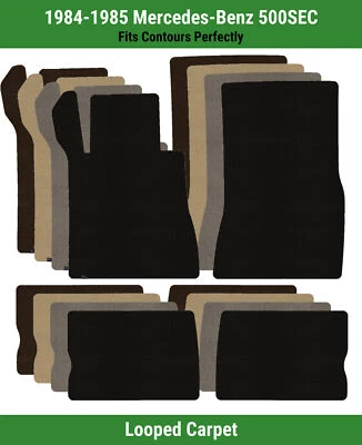 Alfombrillas Lloyd Classic Loop fila delantera y trasera para Mercedes-Benz 500SEC '84-85  Foto 1 de 4