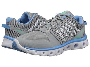 K-SWISS 93438-074 X LITE CMF Wmn's (M) Storm/Bunnie/Blue Mesh Athletic Shoes - Picture 1 of 7