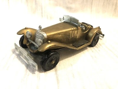 SA2 Modellino In Metallo Pressofuso Vintage LAF Mercedes Benz Ssk 1928 Ottone - Immagine 1 di 4