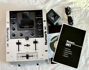 Numark iM1 Mixer 2-Channel iPod 30pin Dock RCA Line In Tested/Working Clean - Picture 1 of 8