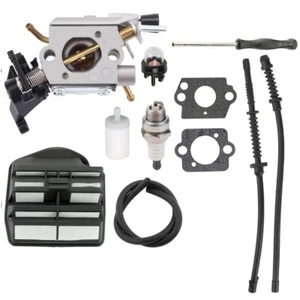Carburetor For Husqvarna 445 & 450 Chainsaw Zama C1M-EL37B 506450401 Air Filter - Picture 1 of 5