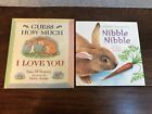 GUESS HOW MUCH I LOVE YOU & NIBBLE NIBBLE BOOK LOT Sam McBratney Margaret Brown