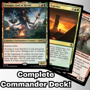 MTG Commander EDH Xenagos, God of Revels 100 Cards Custom Deck Gruul Trample - Picture 1 of 8
