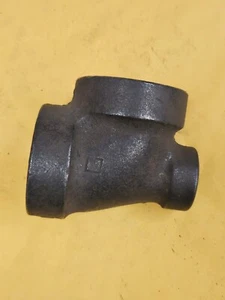 1" x 3/8" x 1" Cast Iron TEE Class 125 MADE IN USA-FACTORY NEW - Picture 1 of 7