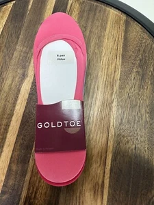 Gold Toe Socks Nylon Footies Ultra Low No Show Women’s Size 9-11, Shoe Size 6-9 - Picture 1 of 6